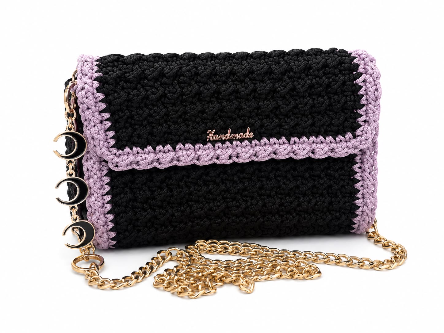 Black & Purple Bag