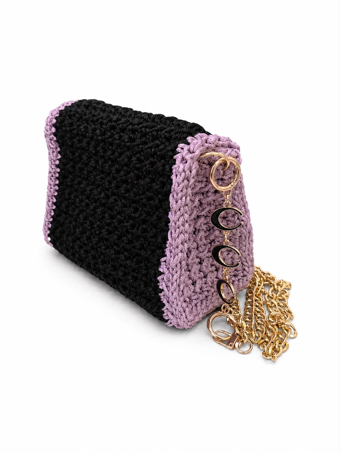Black & Purple Bag - Image 2